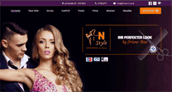 Desktop Screenshot of friseur-nina.at